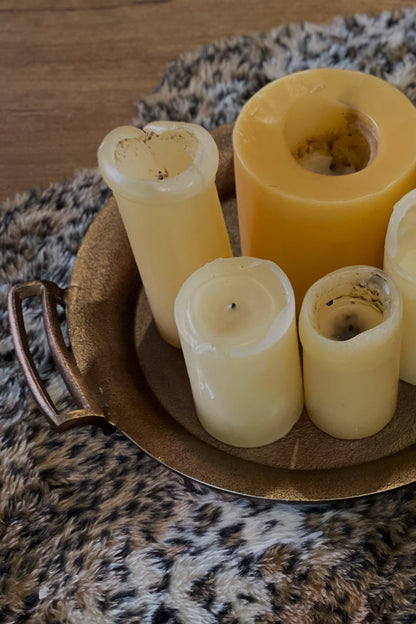 BANDEJA REDONDA BRONCE