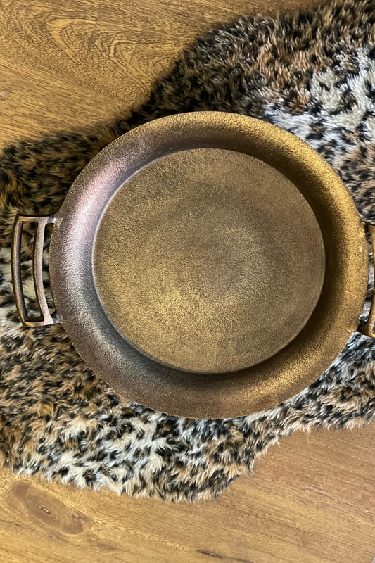 BANDEJA REDONDA BRONCE