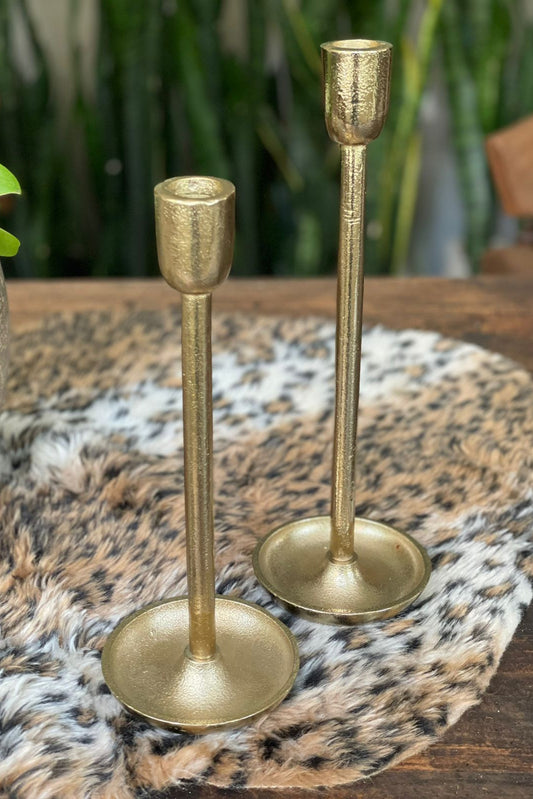 SET X 2 CANDELABROS BASE